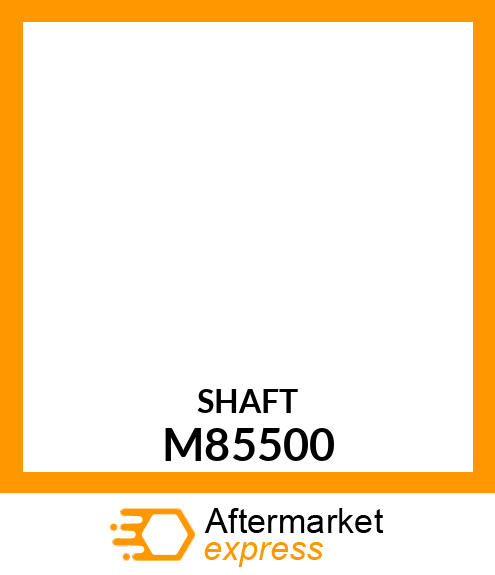 Shaft - SHAFT, MOTOR M85500