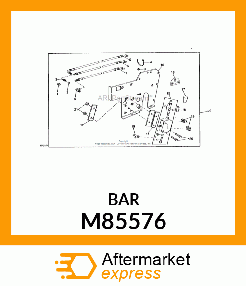 Strap - STRAP, SPACER M85576