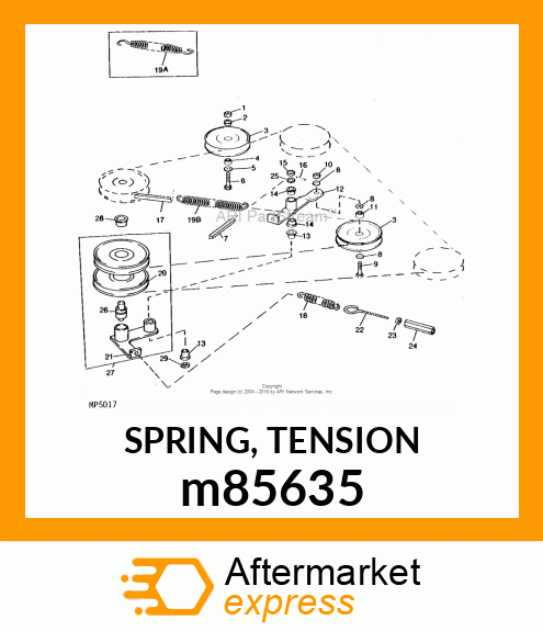 SPRING, TENSION m85635