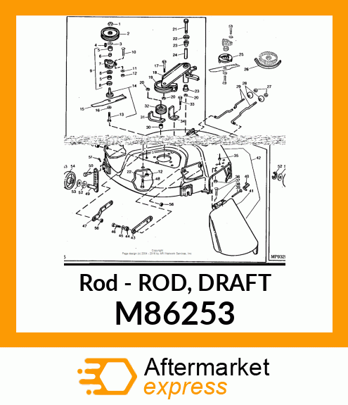 Rod - ROD, DRAFT M86253