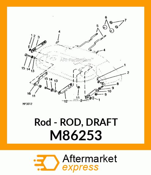 Rod - ROD, DRAFT M86253