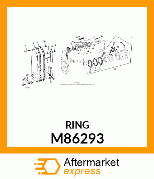 RING, SEAL M86293