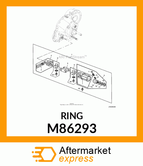 RING, SEAL M86293