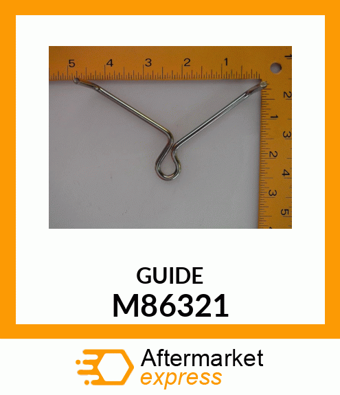 GUIDE, BELT M86321