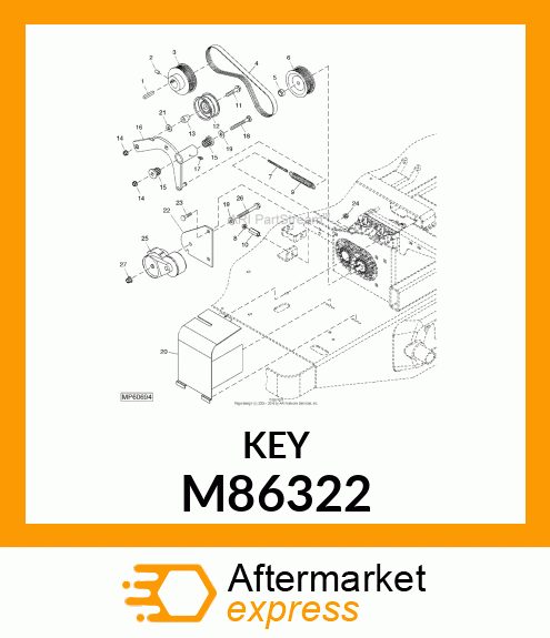 KEY M86322