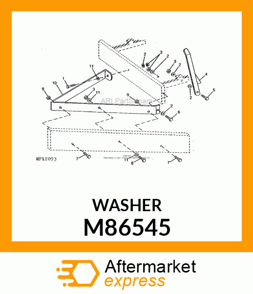 WASHER M86545