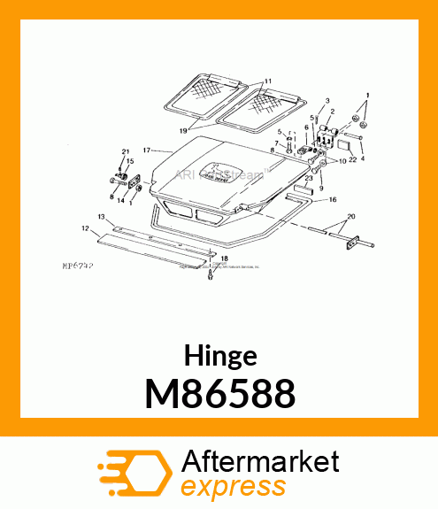 Hinge M86588