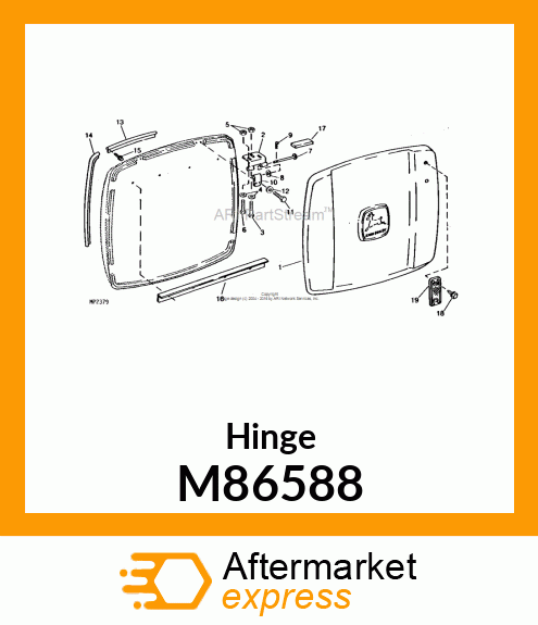 Hinge M86588