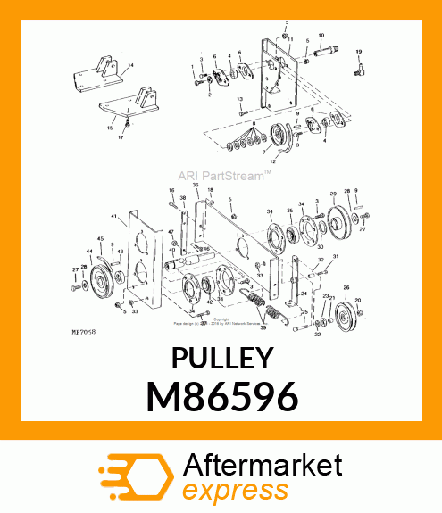 SHEAVE, IDLER M86596