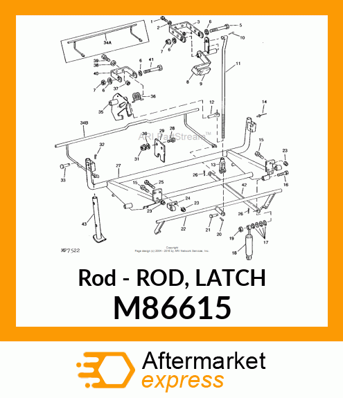 Rod M86615