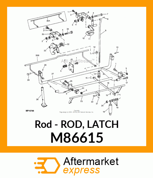 Rod M86615