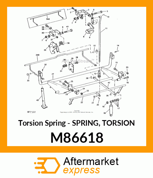 Torsion Spring M86618