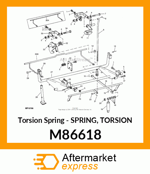 Torsion Spring M86618