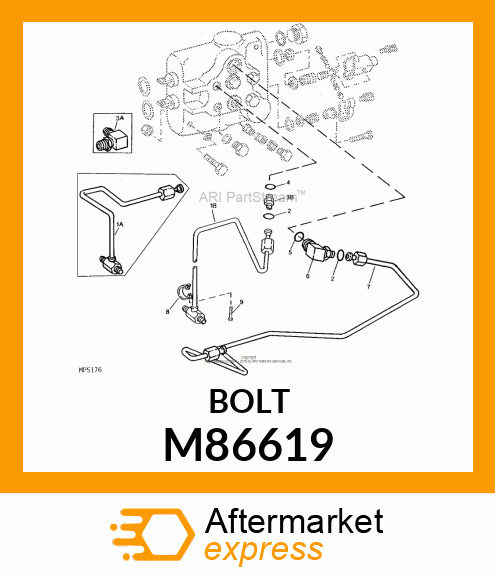 FASTENER, SPECIAL 12 M86619