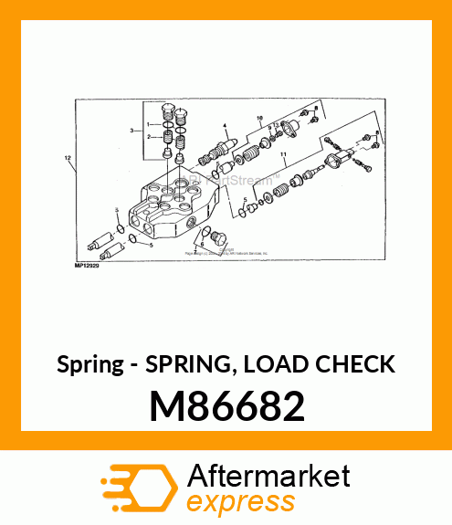 Spring - SPRING, LOAD CHECK M86682