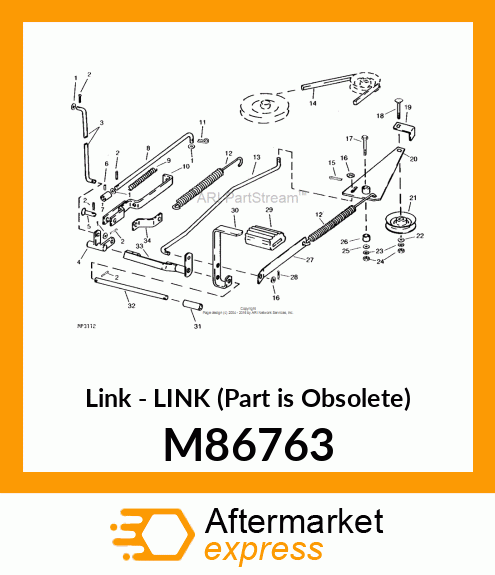 Link - LINK (Part is Obsolete) M86763