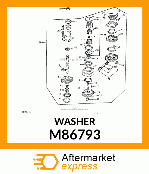 WASHER M86793