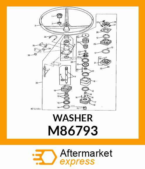 WASHER M86793