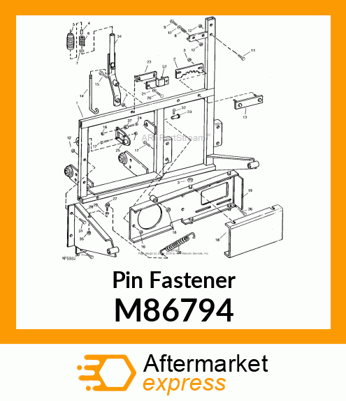 Pin Fastener M86794