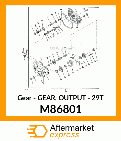 Gear M86801