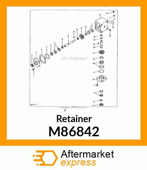 Retainer M86842