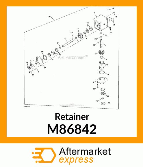Retainer M86842