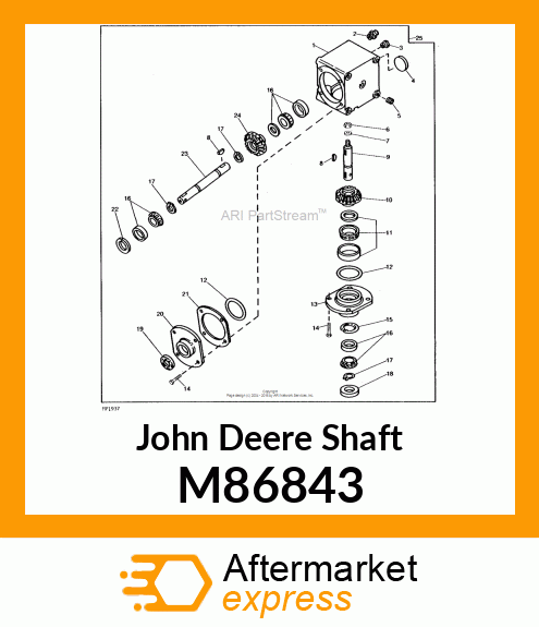 SHAFT, INPUT M86843