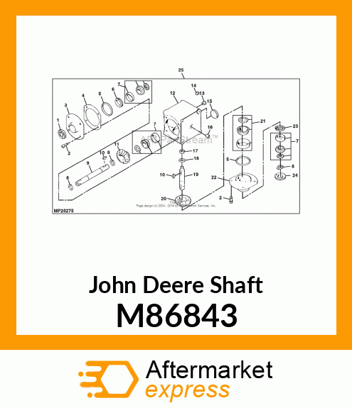 SHAFT, INPUT M86843