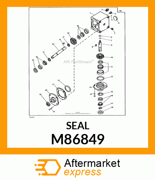 SEAL, OIL M86849