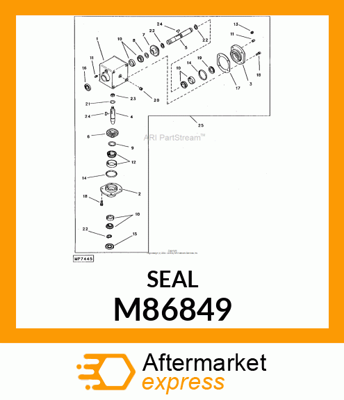 SEAL, OIL M86849