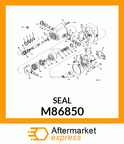 SEAL, OIL M86850