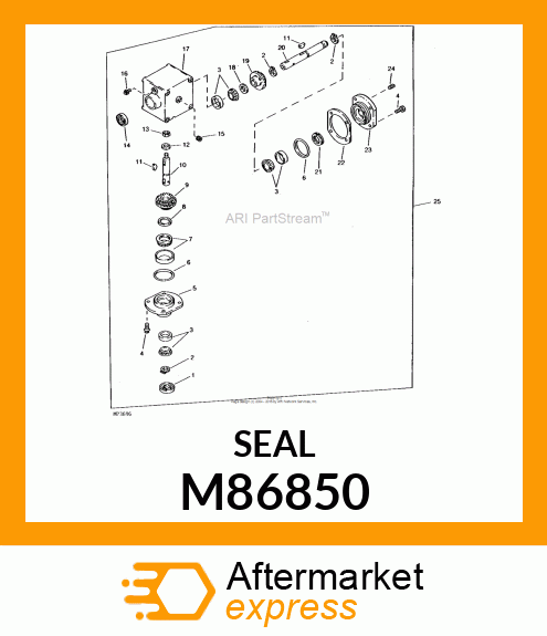 SEAL, OIL M86850