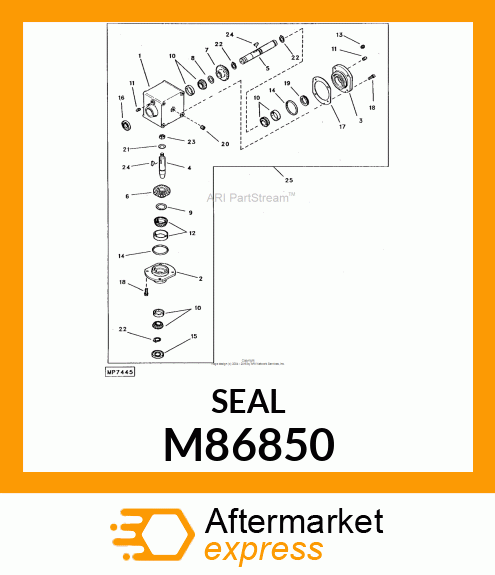 SEAL, OIL M86850