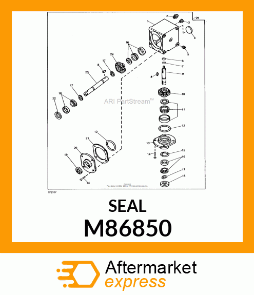 SEAL, OIL M86850