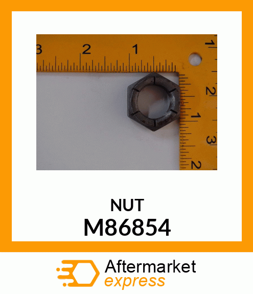 NUT, JAM LOCKING, 3/4 M86854