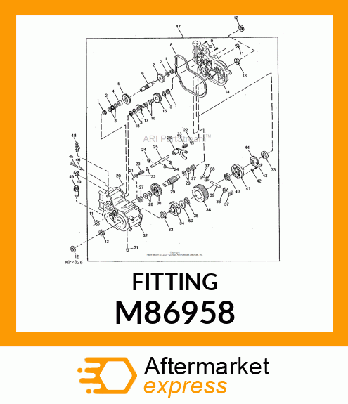 CONNECTOR, MALE M86958