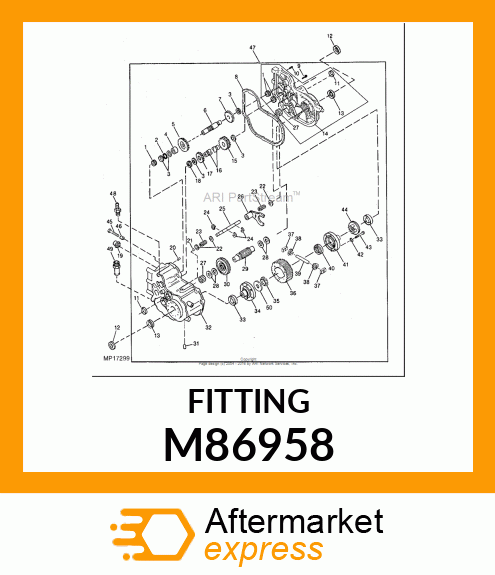 CONNECTOR, MALE M86958