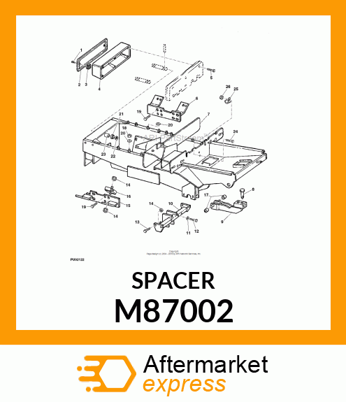 Spacer M87002