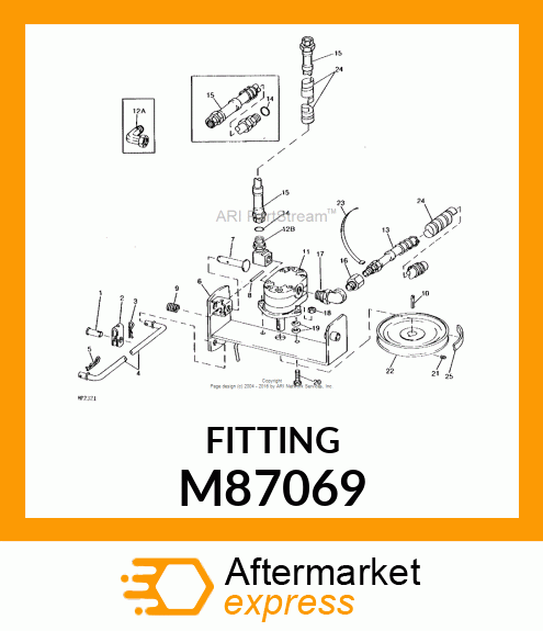 Adapter Fitting - ADAPTER M87069