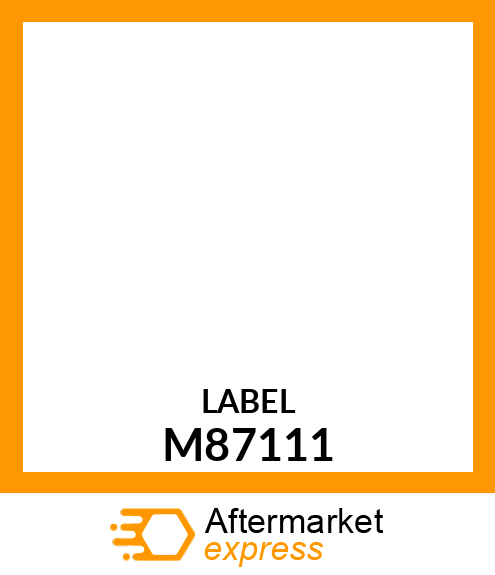 Label M87111