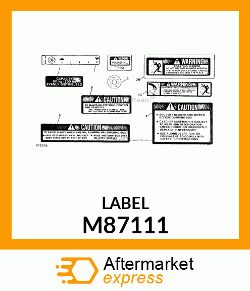 Label M87111