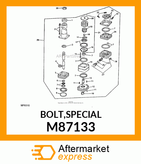 BOLT,SPECIAL M87133