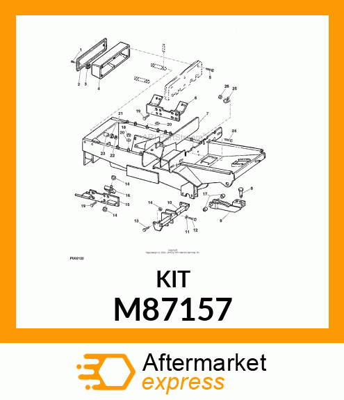 Bumper - BUMPER, REAR PLASTIC M87157