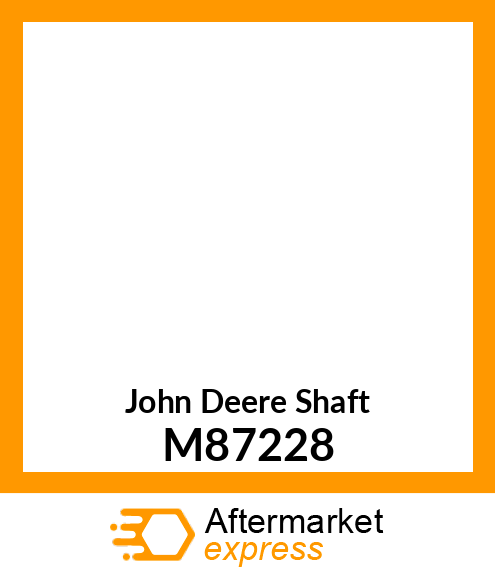 SHAFT,OUTPUT M87228