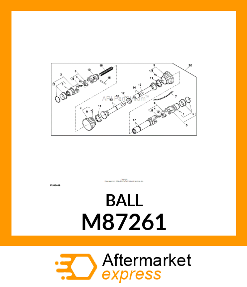 BALL, BALL M87261
