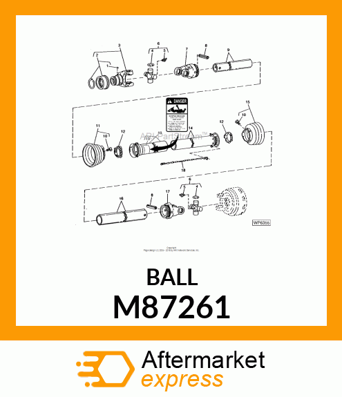 BALL, BALL M87261