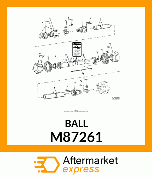 BALL, BALL M87261