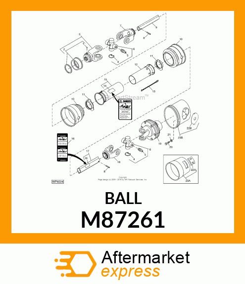 BALL, BALL M87261