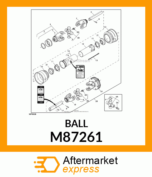 BALL, BALL M87261