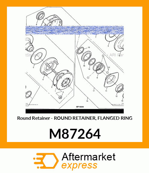 Round Retainer M87264